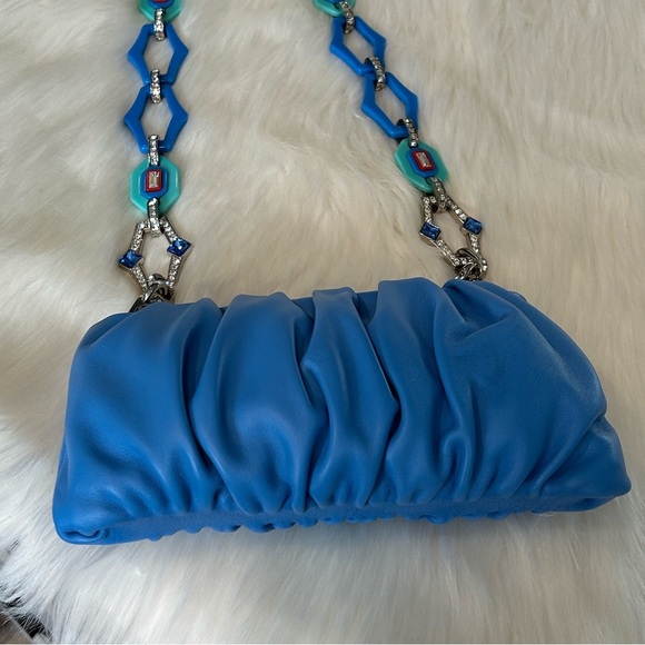 Authentic Staud Leather Bag in Azure NWT - Picture 6 of 16